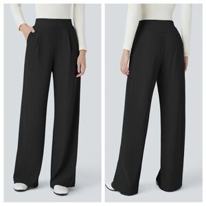 HALARA Black Wide Leg Pants